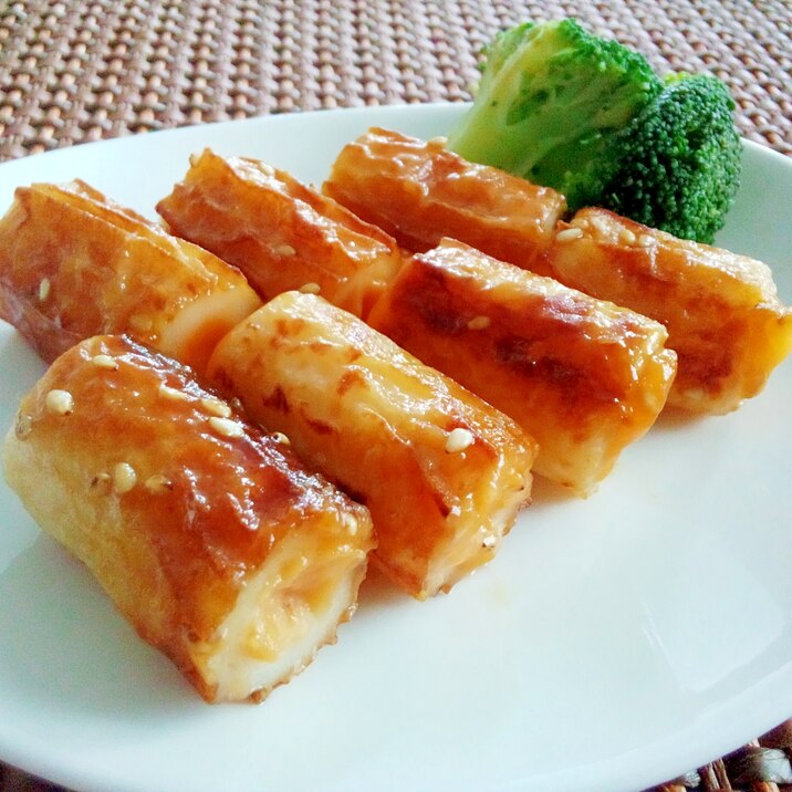 かんた~ん☆甘辛チーズちくわ